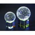 Optical Crystal Golf Ball Set Award